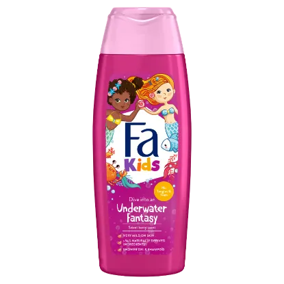 Fa Kids Underwater Fantasy tusfürdő és sampon édes, erdei gyümölcs illattal 250 ml termékhez kapcsolódó kép