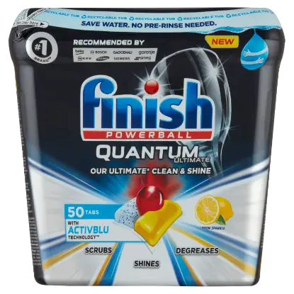 Finish Quantum Ultimate Citrom mosogatógép-tabletta 50 db termékhez kapcsolódó kép