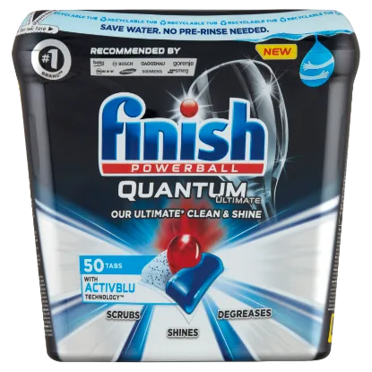 Finish Quantum Ultimate Regular mosogatógép-tabletta 50 db termékhez kapcsolódó kép