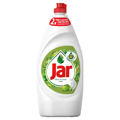 Jar Clean&Fresh Mosogatószer Alma Illatban, Gazdag Formulával A Ragyogóan Tiszta Edényekért, 900 ml termékhez kapcsolódó kép