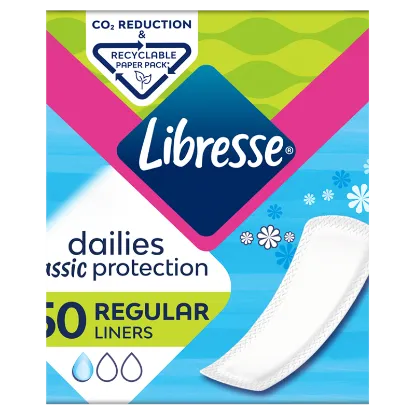 Libresse Dailies Classic Protection Regular tisztasági betét 50 db termékhez kapcsolódó kép