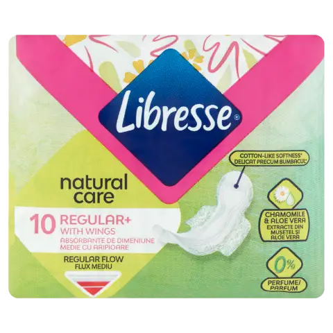 Libresse egészségügyi betét nature care ulta normal 10 db termékhez kapcsolódó kép