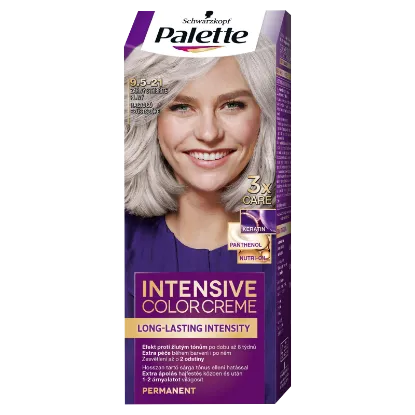Palette Intensive Color Creme tartós hajfesték 9,5-21 ragyogó ezüstszőke termékhez kapcsolódó kép