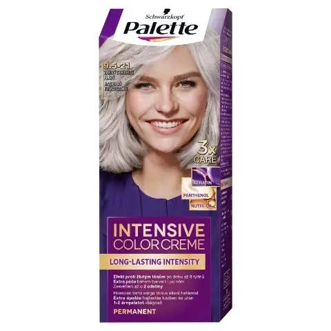 Palette Intensive Color Creme tartós hajfesték 9,5-21 ragyogó ezüstszőke termékhez kapcsolódó kép