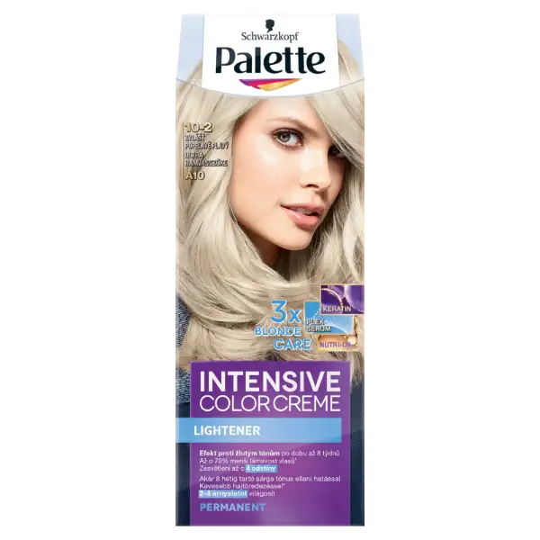 Palette Intensive Color Creme tartós hajfesték 10-2 ultra hamvasszőke termékhez kapcsolódó kép