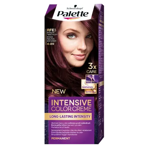 Palette Intensive Color Creme tartós hajfesték 4-89 Intenzív padlizsán termékhez kapcsolódó kép