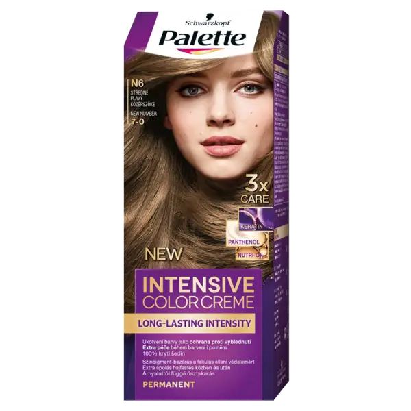 Palette Intensive Color Creme tartós hajfesték 7-0 középszőke termékhez kapcsolódó kép