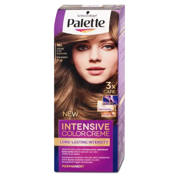 Palette Intensive Color Creme tartós hajfesték 7-0 középszőke termékhez kapcsolódó kép