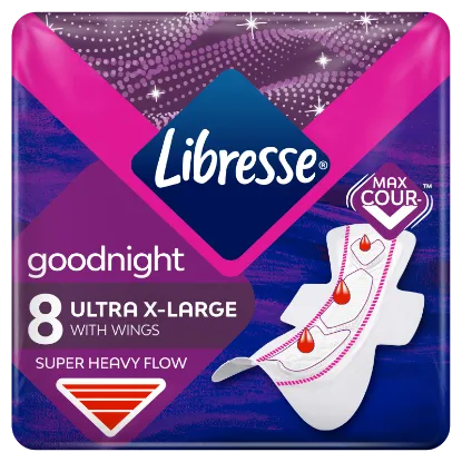 Libresse U.T Goodnight egészségügyi betét 8db termékhez kapcsolódó kép