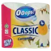 Ooops! Classic Camomile toalettpapír 3 rétegű 4 tekercs termékhez kapcsolódó kép