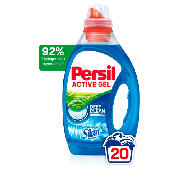 Persil Freshness by Silan mosószer fehér és világos ruhákhoz 20 mosás 1 l termékhez kapcsolódó kép