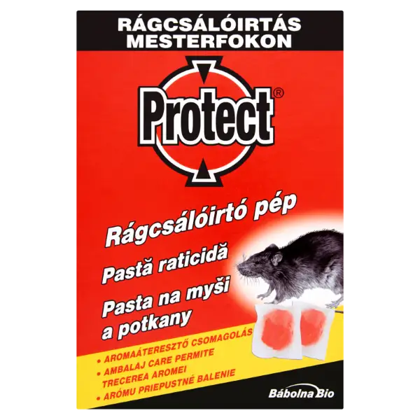 Protect rágcsálóirtó pép 150 g termékhez kapcsolódó kép