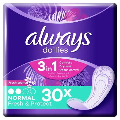 Always Daily Fresh Normal, Friss illattal X Darabos Kiszerelés termékhez kapcsolódó kép