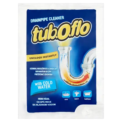 Tub.o.flo Cold lefolyótisztító granulátum 60 g termékhez kapcsolódó kép