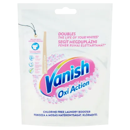 Vanish Oxi Action folteltávolító és fehérítő por 300 g termékhez kapcsolódó kép