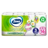 Zewa Deluxe Camomile Comfort toalettpapír 3 rétegű 16 tekercs termékhez kapcsolódó kép