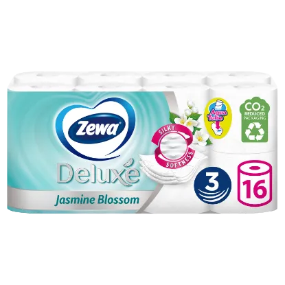 Zewa Deluxe Jasmine Blossom toalettpapír 3 rétegű 16 tekercs termékhez kapcsolódó kép