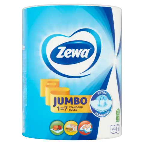 Zewa Jumbo háztartási papírtörlő 2 rétegű 1 tekercs termékhez kapcsolódó kép