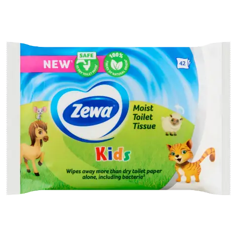 Zewa Kids nedves toalettpapír 42 db termékhez kapcsolódó kép