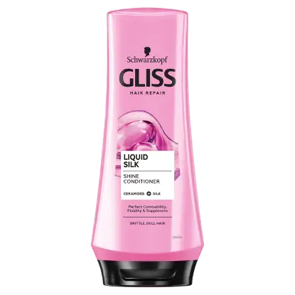 Gliss Liquid Silk hajbalzsam ceramidokkal és selyemmel 200 ml termékhez kapcsolódó kép