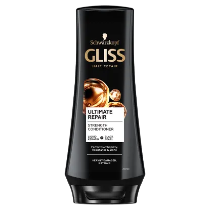 Gliss Ultimate Repair hajbalzsam folyékony keratinnal & fekete gyönggyel 200 ml termékhez kapcsolódó kép