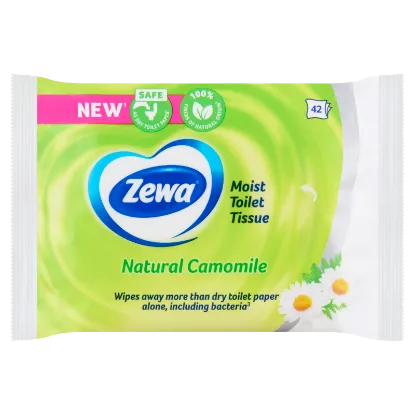Zewa Natural Camomile nedves toalettpapír 42 db termékhez kapcsolódó kép