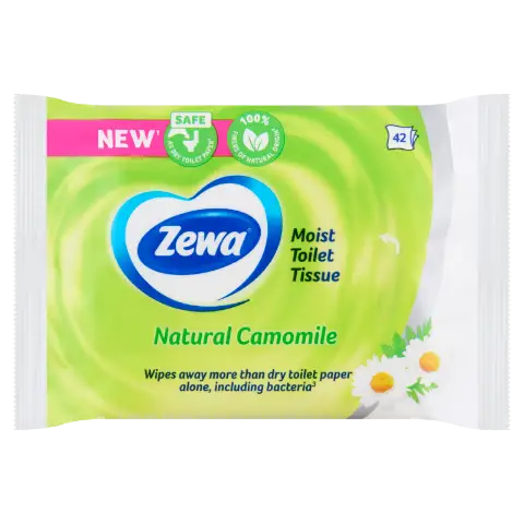 Zewa Natural Camomile nedves toalettpapír 42 db termékhez kapcsolódó kép