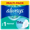 Always Ultra Normal (1-es méret) Szárnyas Egészségügyi Betét, 114 Db termékhez kapcsolódó kép