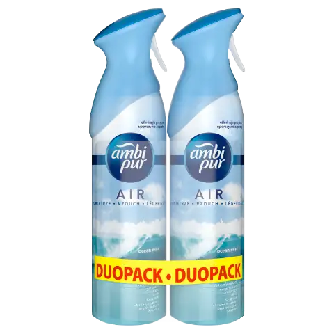 Ambi Pur Ocean Mist Légfrissítő Spray 2x300 ml termékhez kapcsolódó kép