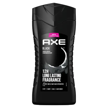 AXE Black 3 in 1 tusfürdő testre, arcra, hajra 250 ml termékhez kapcsolódó kép