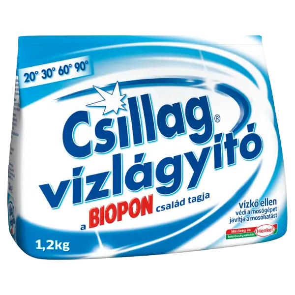 Csillag vízlágyító por 1,2 kg termékhez kapcsolódó kép