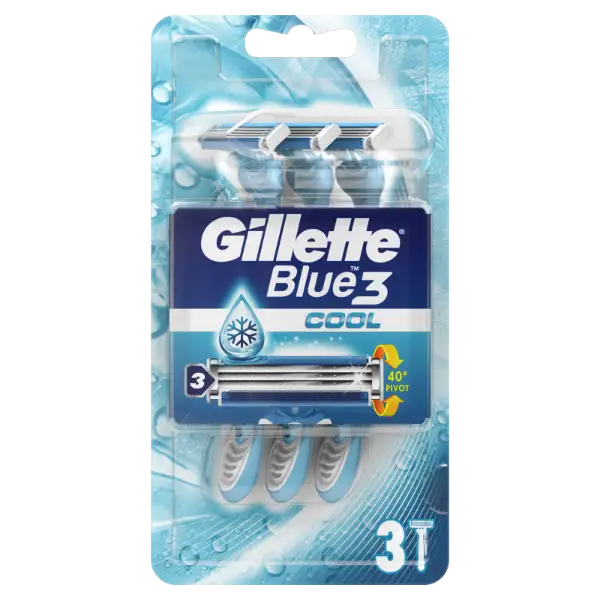 Gillette Blue3 Plus Cool, Eldobható Borotva Férfiaknak,  Darabos Kiszerelés termékhez kapcsolódó kép