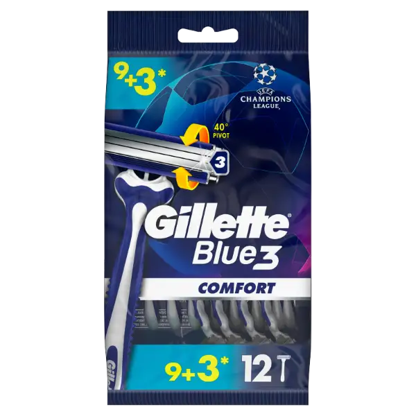 Gillette Blue3 Plus Comfort, Eldobható Borotva Férfiaknak,  Darabos Kiszerelés termékhez kapcsolódó kép