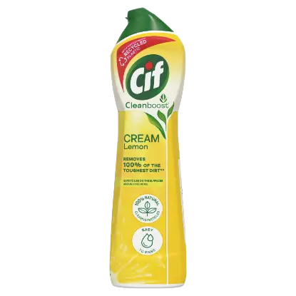 Cif Cleanboost Cream Lemon súrolókrém 500 ml termékhez kapcsolódó kép