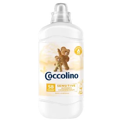 Coccolino Sensitive Almond & Cashmere Balm öblítőkoncentrátum 58 mosás 1450 ml termékhez kapcsolódó kép