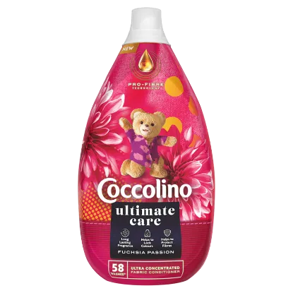 Coccolino Ultimate Care Fuchsia Passion ultrakoncentrált öblítő 58 mosás 870 ml  termékhez kapcsolódó kép