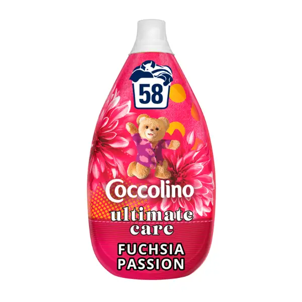 Coccolino Ultimate Care Fuchsia Passion ultrakoncentrált öblítő 58 mosás 870 ml  termékhez kapcsolódó kép