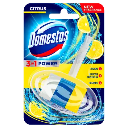 Domestos Citrus 3in1 WC-rúd 40 g termékhez kapcsolódó kép