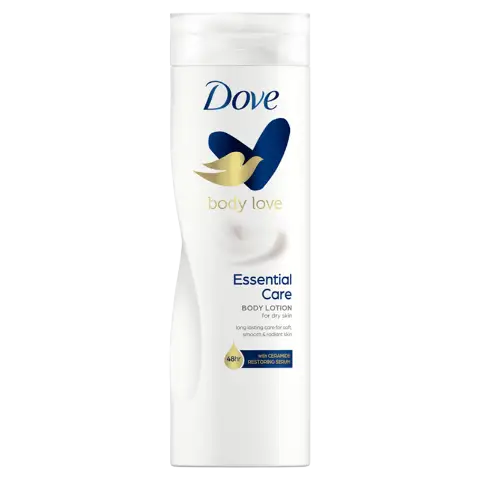 Dove Essential Care testápoló száraz bőrre 400 ml termékhez kapcsolódó kép