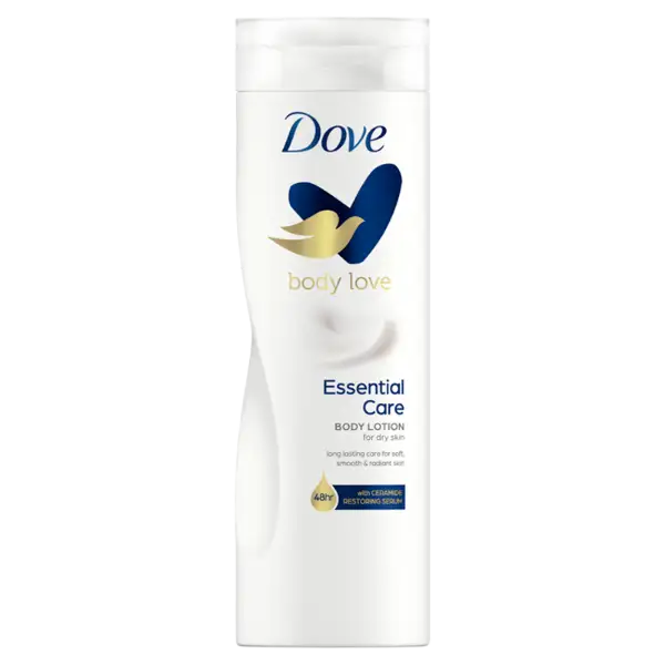 Dove Essential Care testápoló száraz bőrre 400 ml termékhez kapcsolódó kép