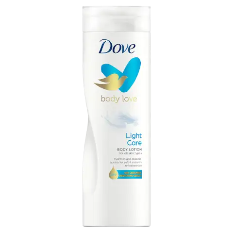 Dove Body Love Light Care testápoló minden bőrtípusra 400 ml  termékhez kapcsolódó kép