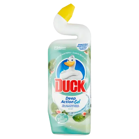 Duck Deep Action Gel WC-tisztító fertőtlenítő gél menta illattal 750 ml termékhez kapcsolódó kép