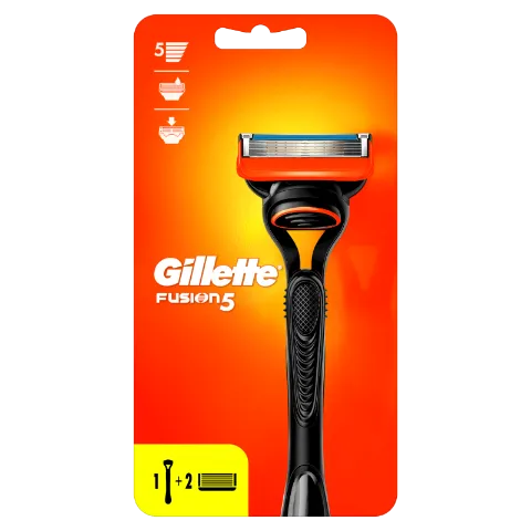 Gillette Fusion5 Férfi Borotva, 1 db Gillette Borotva, 2 db Borotvabetét termékhez kapcsolódó kép