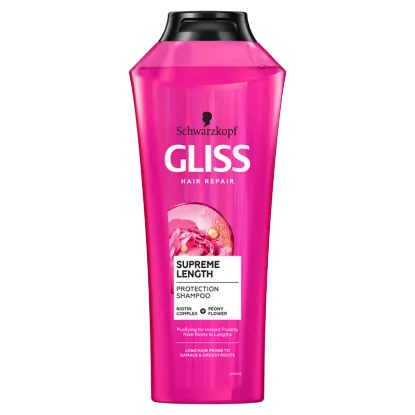 Gliss Supreme Length sampon biotin komplex-szel & bazsarózsával 400 ml termékhez kapcsolódó kép