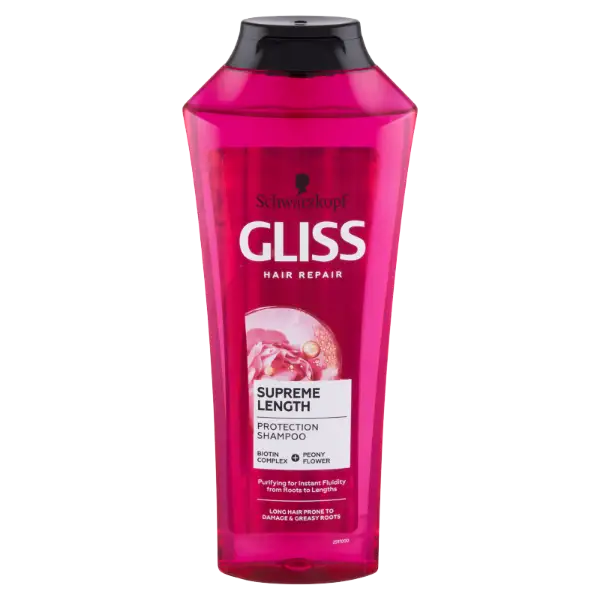 Gliss Supreme Length sampon biotin komplex-szel & bazsarózsával 400 ml termékhez kapcsolódó kép