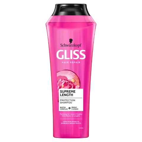 Gliss Supreme Lenght sampon biotin komplex-szel & bazsarózsával 250 ml termékhez kapcsolódó kép