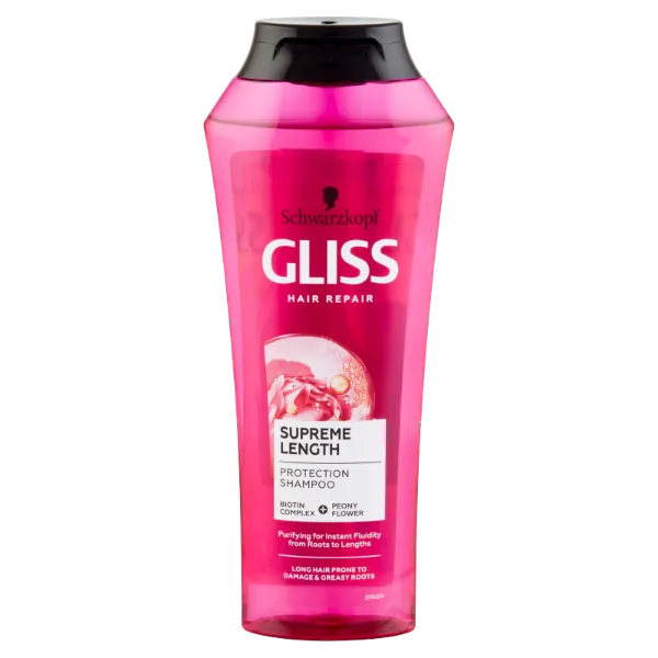 Gliss Supreme Lenght sampon biotin komplex-szel & bazsarózsával 250 ml termékhez kapcsolódó kép