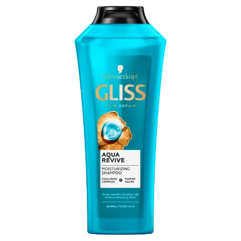 Gliss Aqua Revive sampon hialuron komplex-szel és tengeri algával 400 ml termékhez kapcsolódó kép