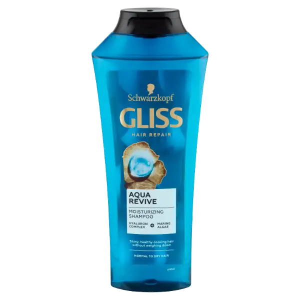 Gliss Aqua Revive sampon hialuron komplex-szel és tengeri algával 400 ml termékhez kapcsolódó kép