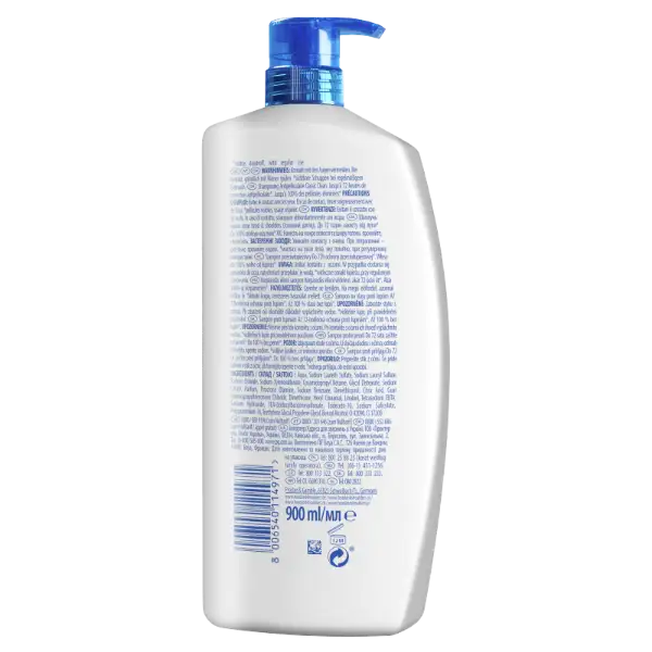 Head & Shoulders Classic Clean Korpásodás Elleni Sampon Az Akár 100%-os Korpamentességért, 900ml termékhez kapcsolódó kép